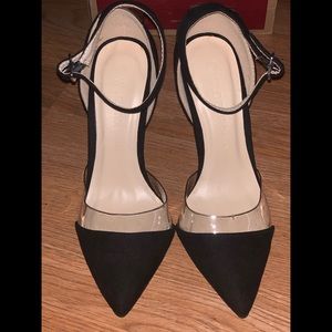 Black stilettos. Brand new, never worn.